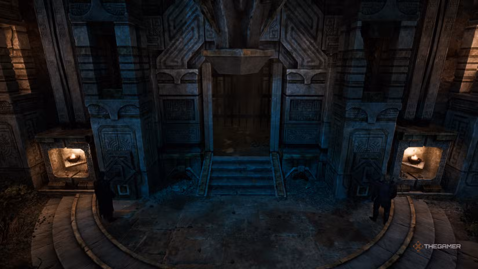 Apertura del cancello con le due leve in Gothic 1 Remake