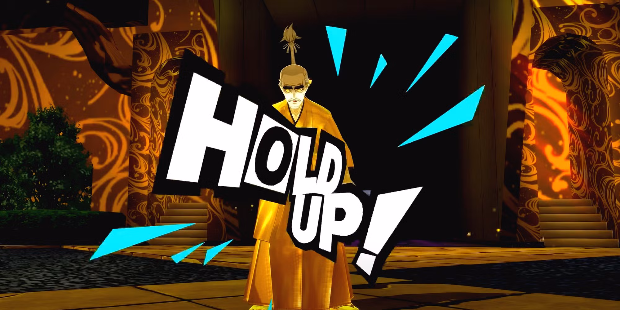 Madarame ritorna alla forma umana dopo la sconfitta dei dipinti in Persona 5 Royal