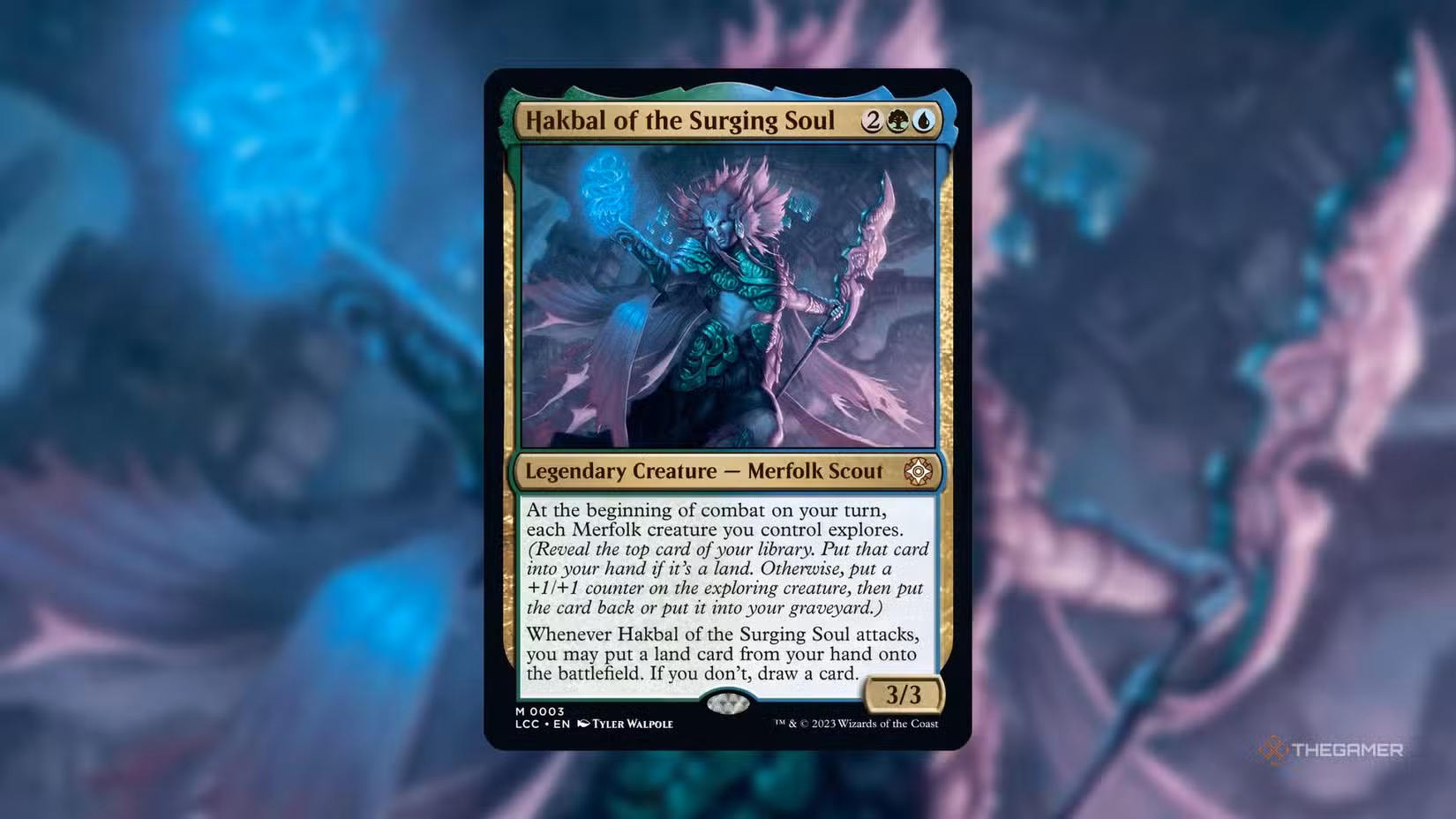 Hakbal of the Surging Soul carta MTG