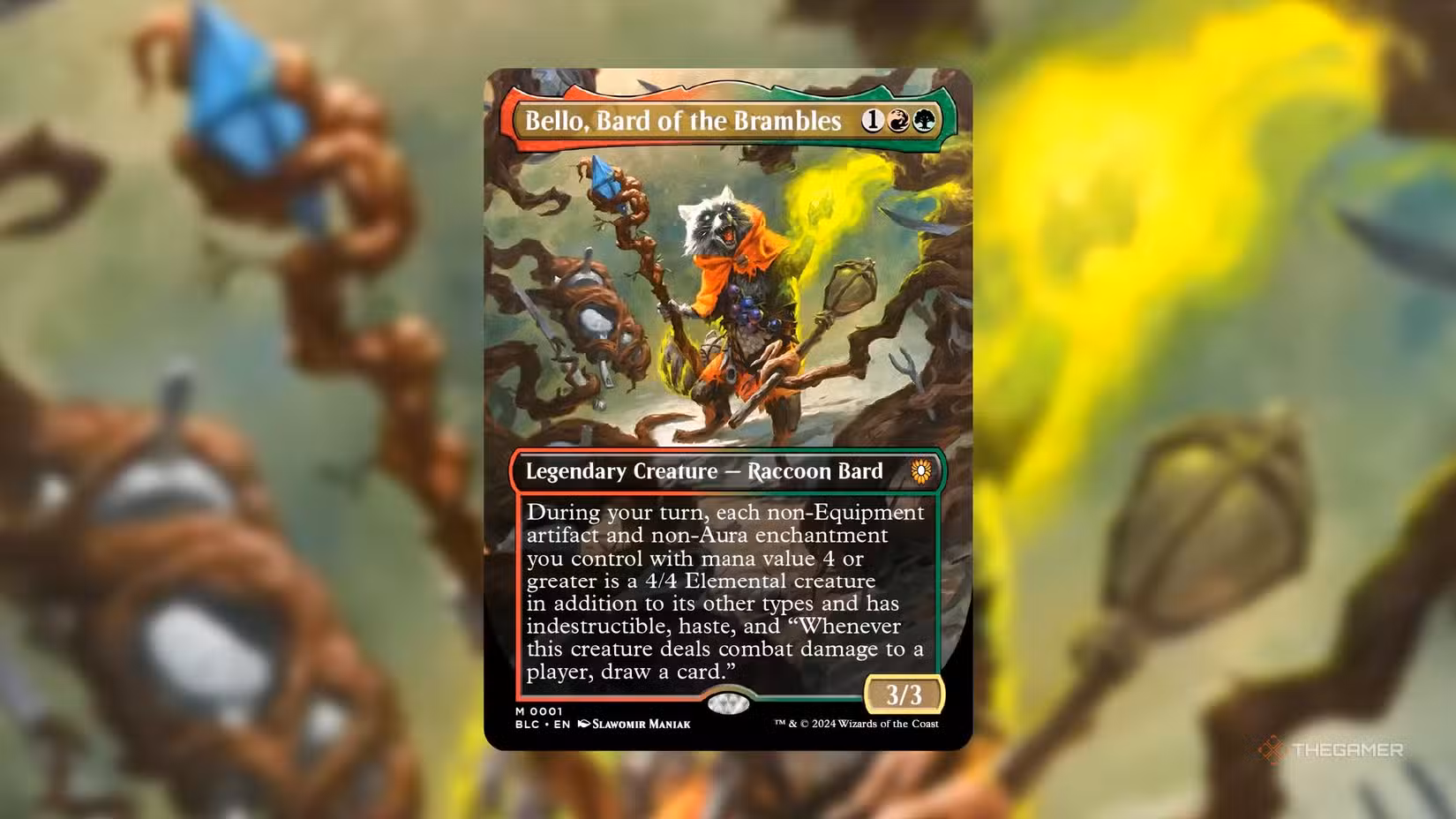 Bello, Bard of the Brambles carta MTG