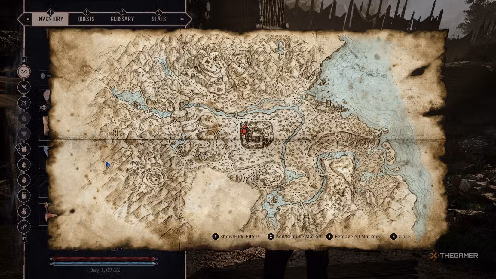 Mappa della colonia in Gothic 1 Remake