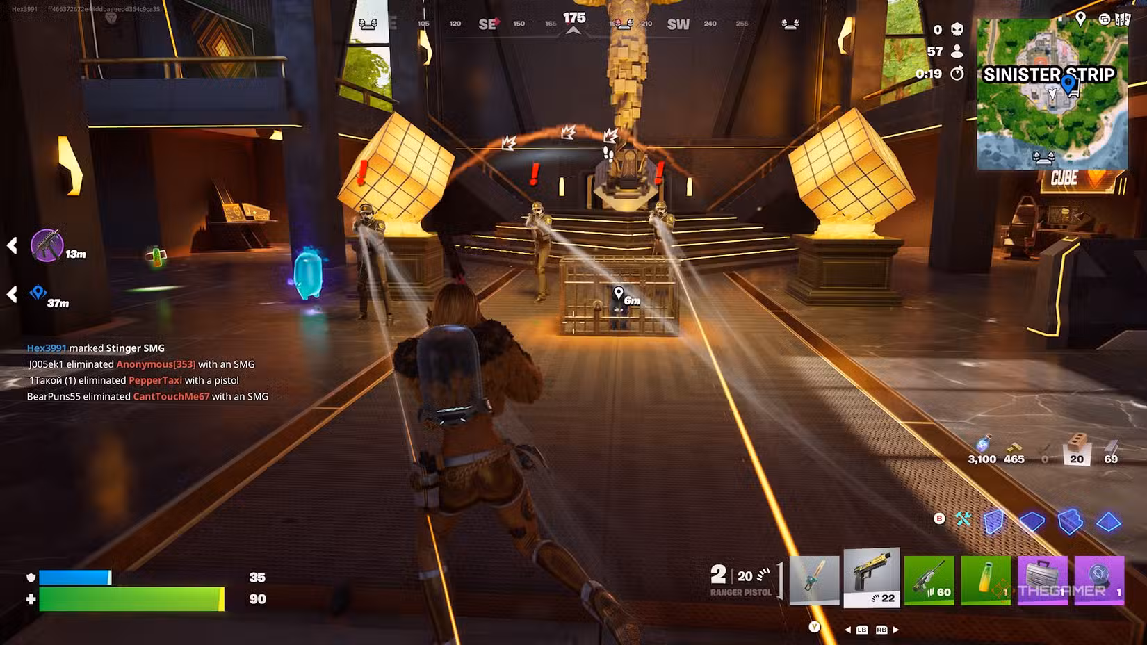 Battaglia in Fortnite mentre si cerca il cane di John Wick