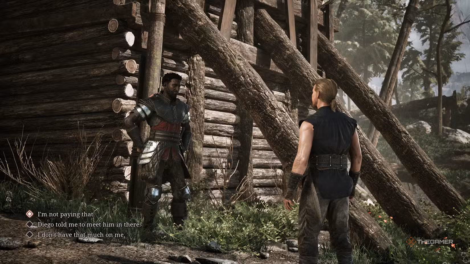 Dialogo con Jackal in Gothic 1 Remake