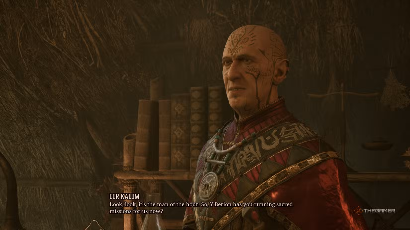Conversazione con Cor Kalom in Gothic 1 Remake