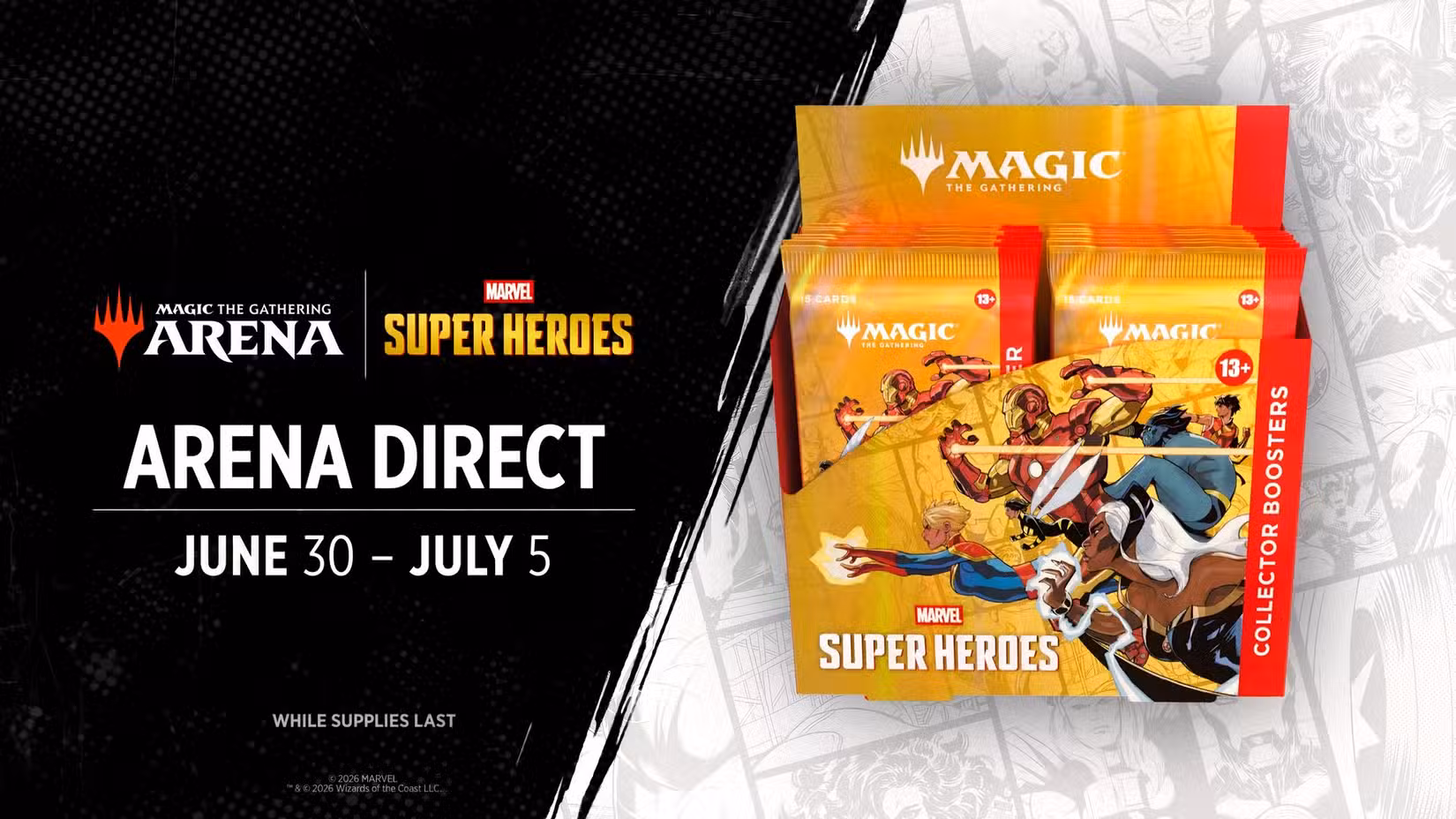 Evento MTG Arena Direct Marvel Super Heroes su Magic: The Gathering