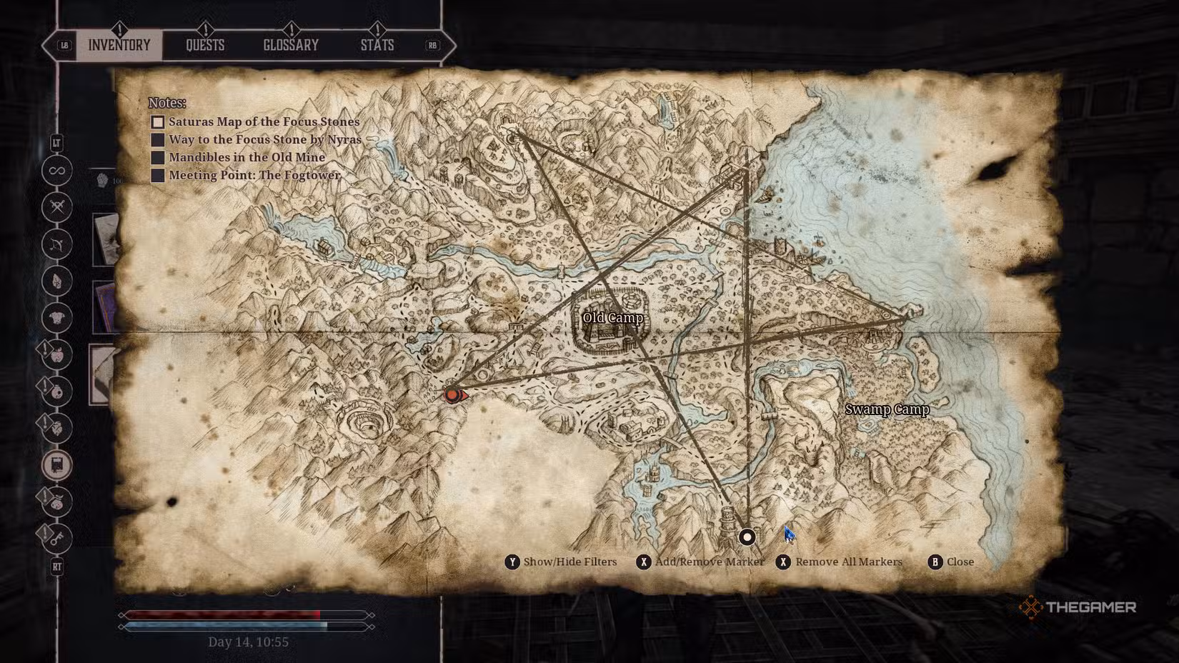 Mappa di Gothic 1 Remake