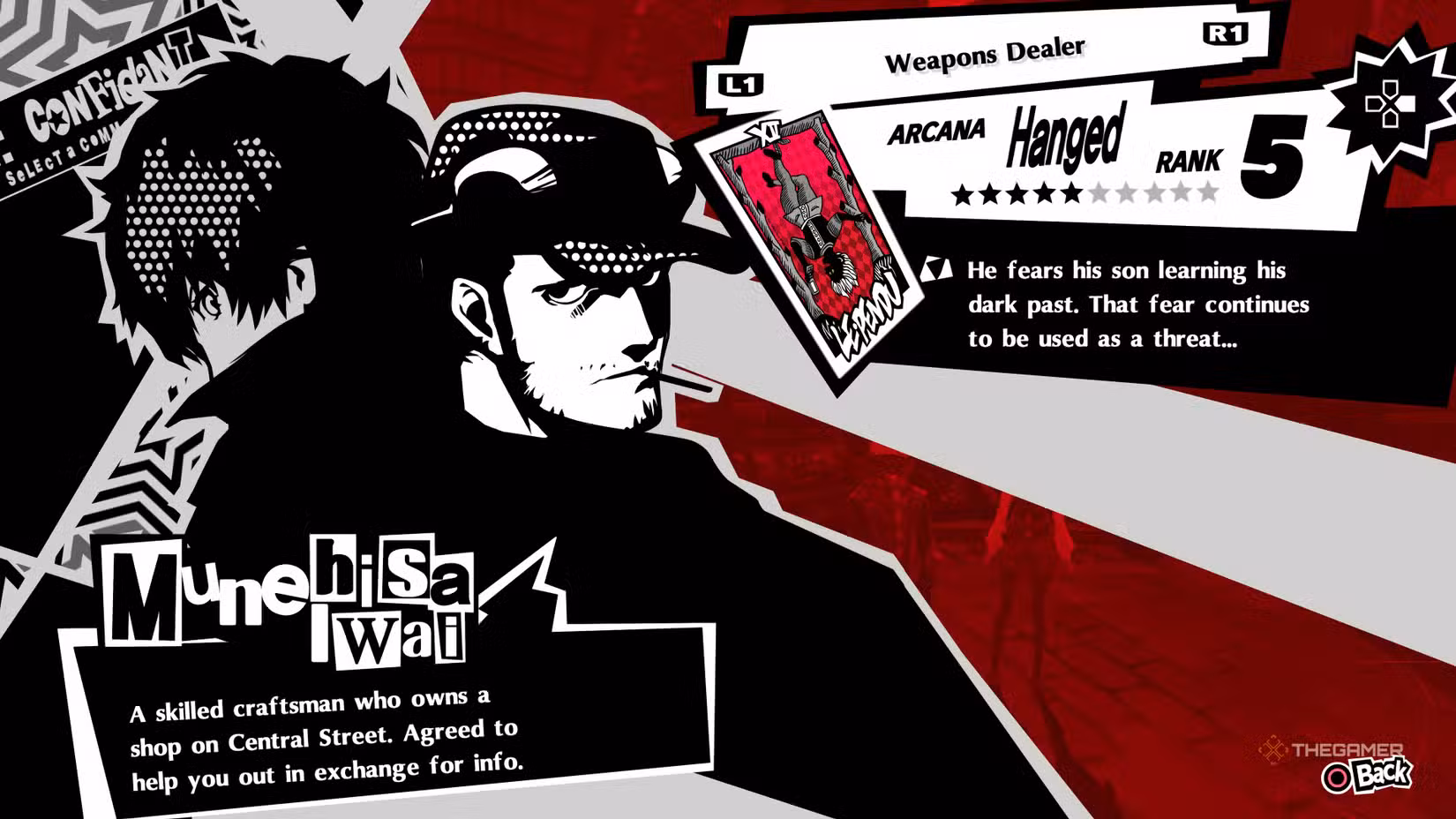Confidant Munehisa Iwai in Persona 5 Royal