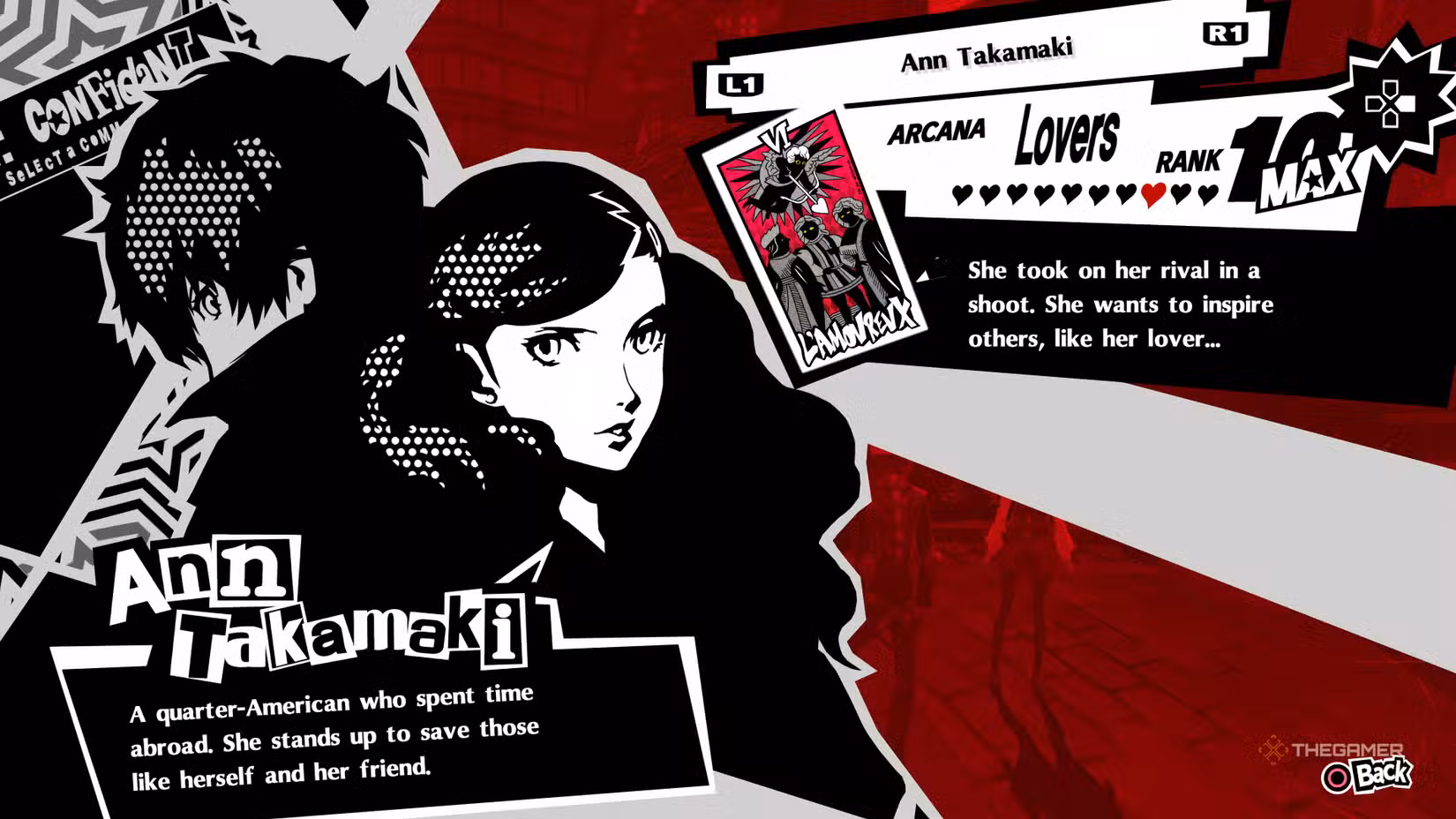 Confidant Ann Takamaki in Persona 5 Royal