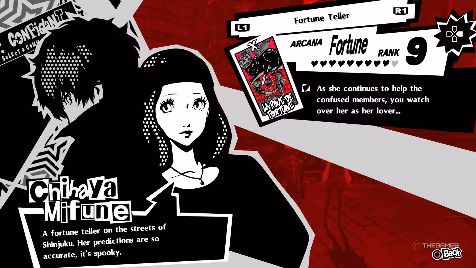 Confidant Chihaya Mifune in Persona 5 Royal