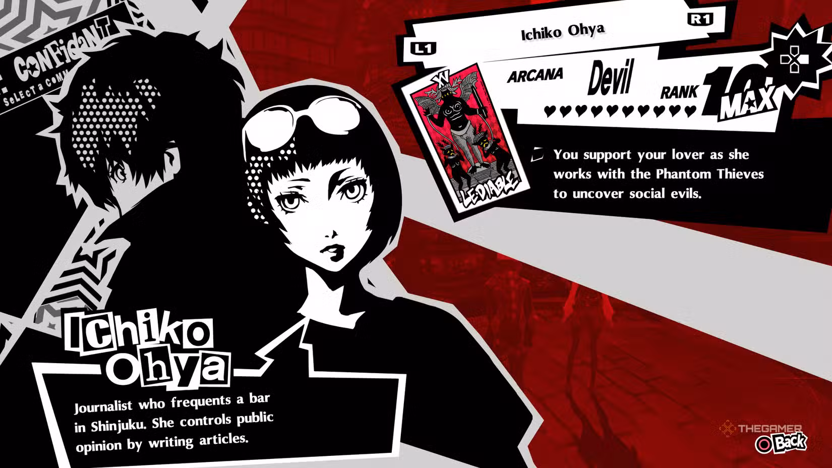 Confidant Ichiko Ohya in Persona 5 Royal