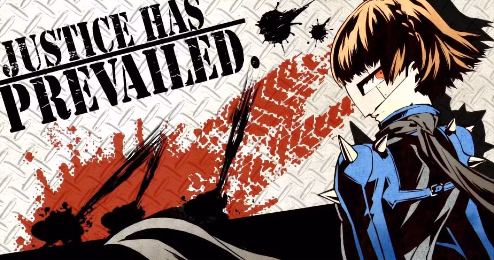 Makoto Niijima in un attacco con armi a distanza in Persona 5