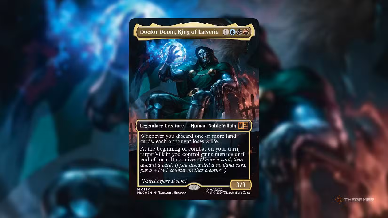 Carta Doctor Doom, King of Latveria di Magic: The Gathering
