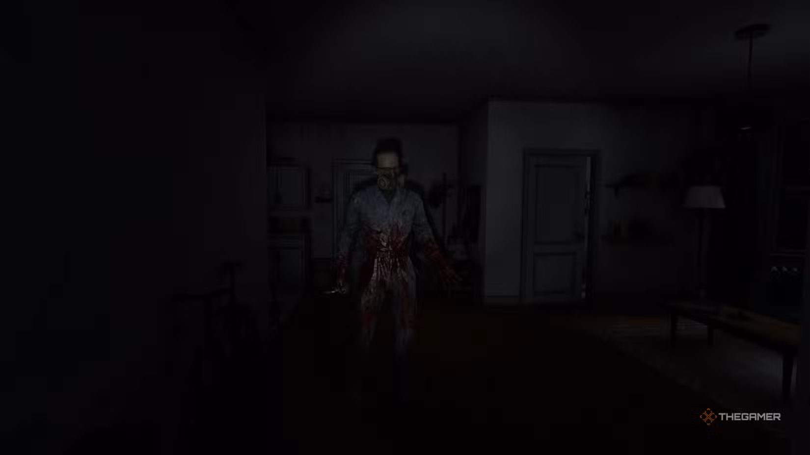 Il killer di Unhinged mostrato durante il gameplay.