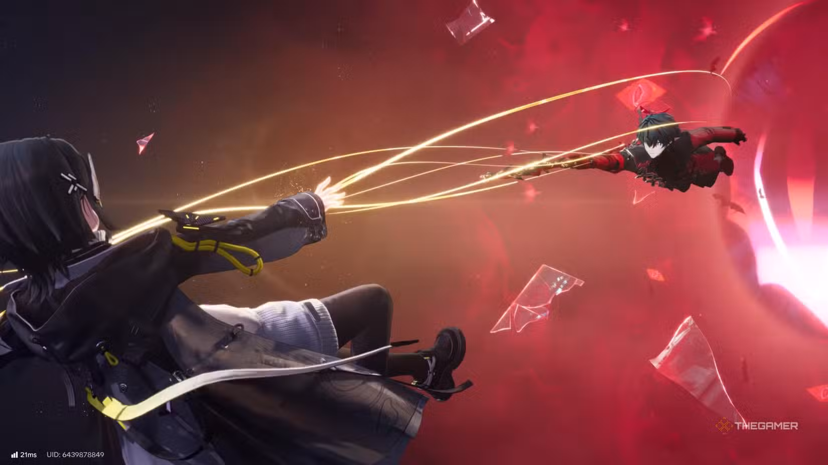 Endmin femmina che cattura Camille in Arknights Endfield