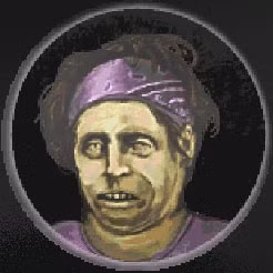 Icona Man in Purple Headband – I'm Not a Human