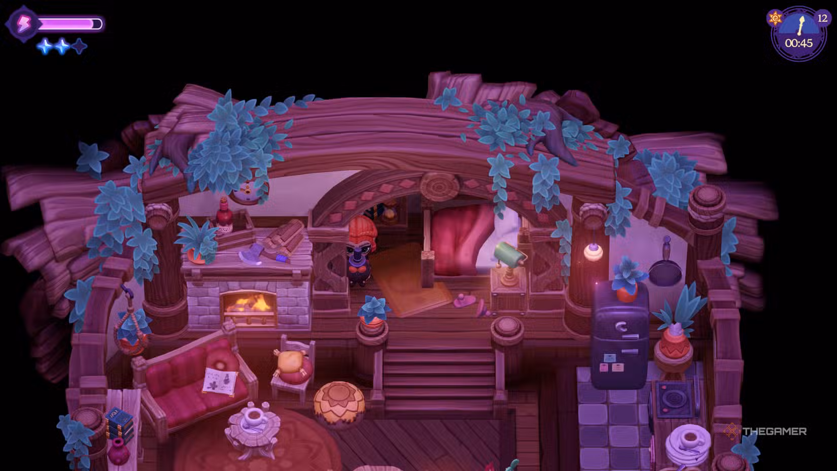 Vampster dentro la Logan House
