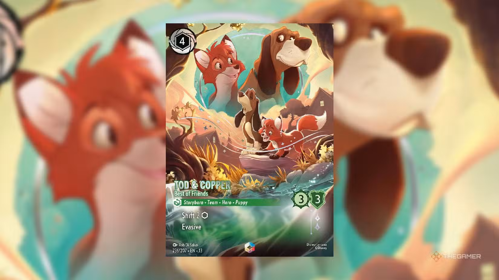 Tod e Copper – carta incantata da gioco rapido