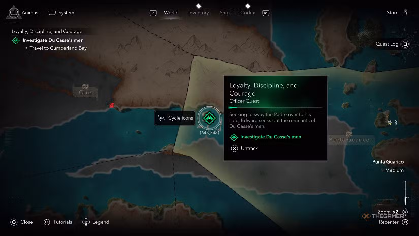 Posizione dei soldati nemici sulla mappa in Assassin's Creed Black Flag Resynced
