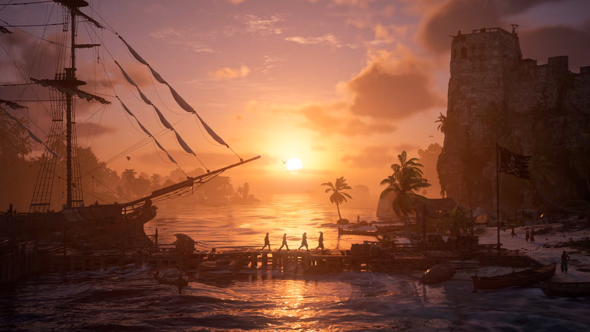 Tramonto nei Caraibi in Assassin’s Creed Black Flag Resynced