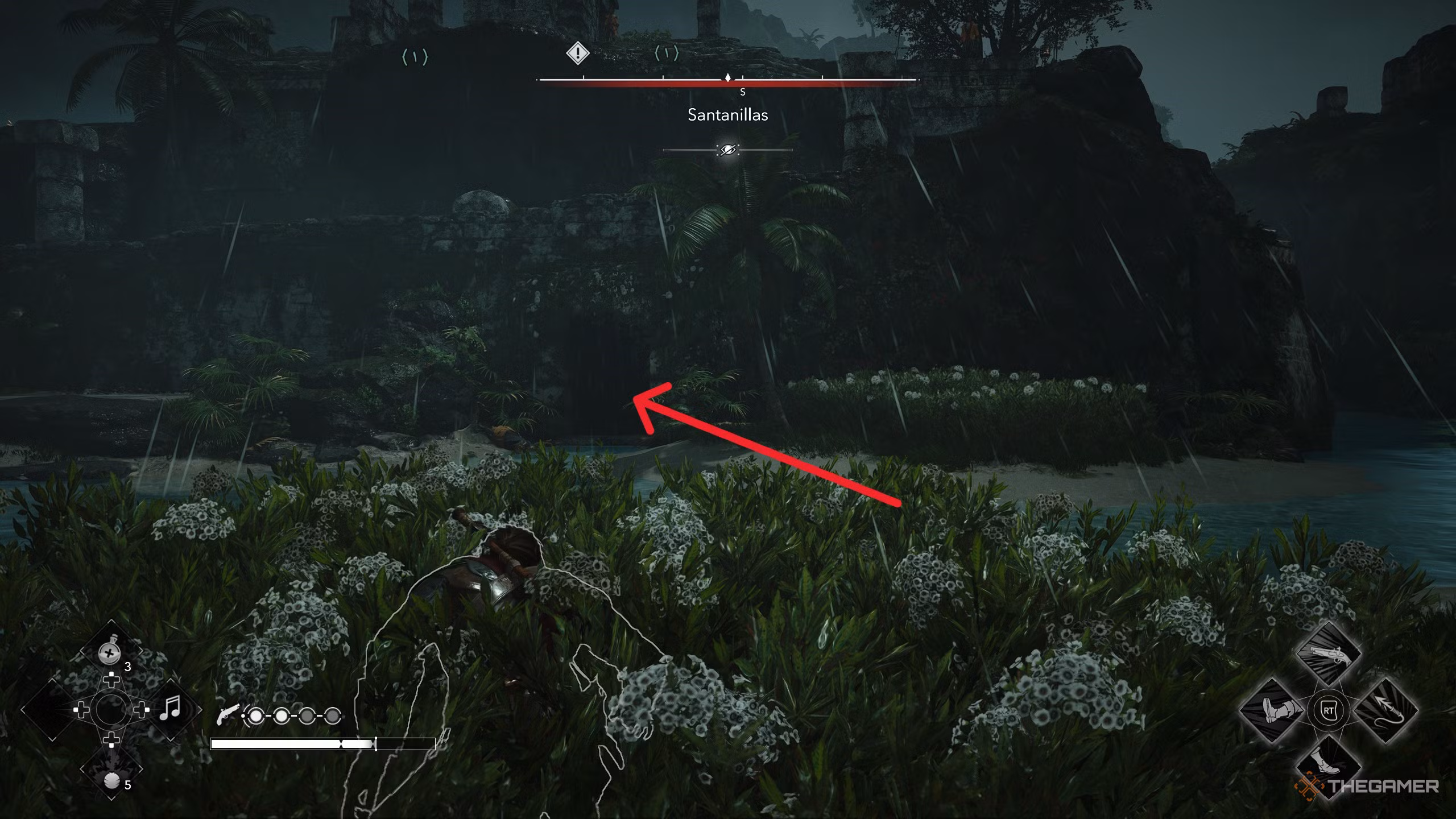 White Jaguar nell'area di Great Inagua in Assassin's Creed: Black Flag Resynced