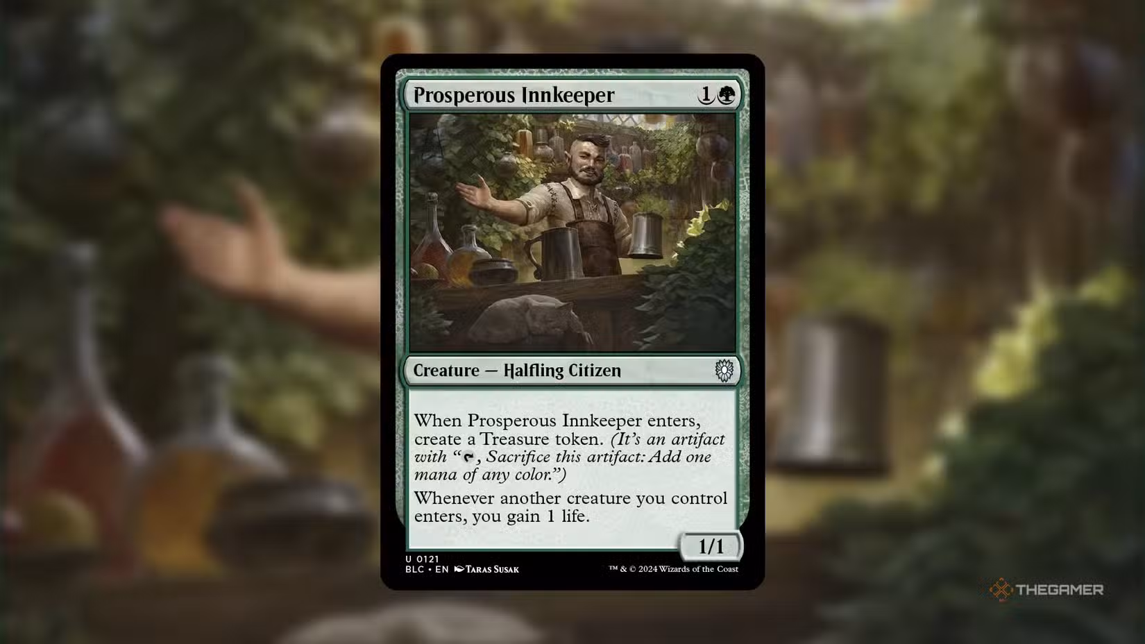 Carta Prosperous Innkeeper, utile per guadagnare vita e tesori