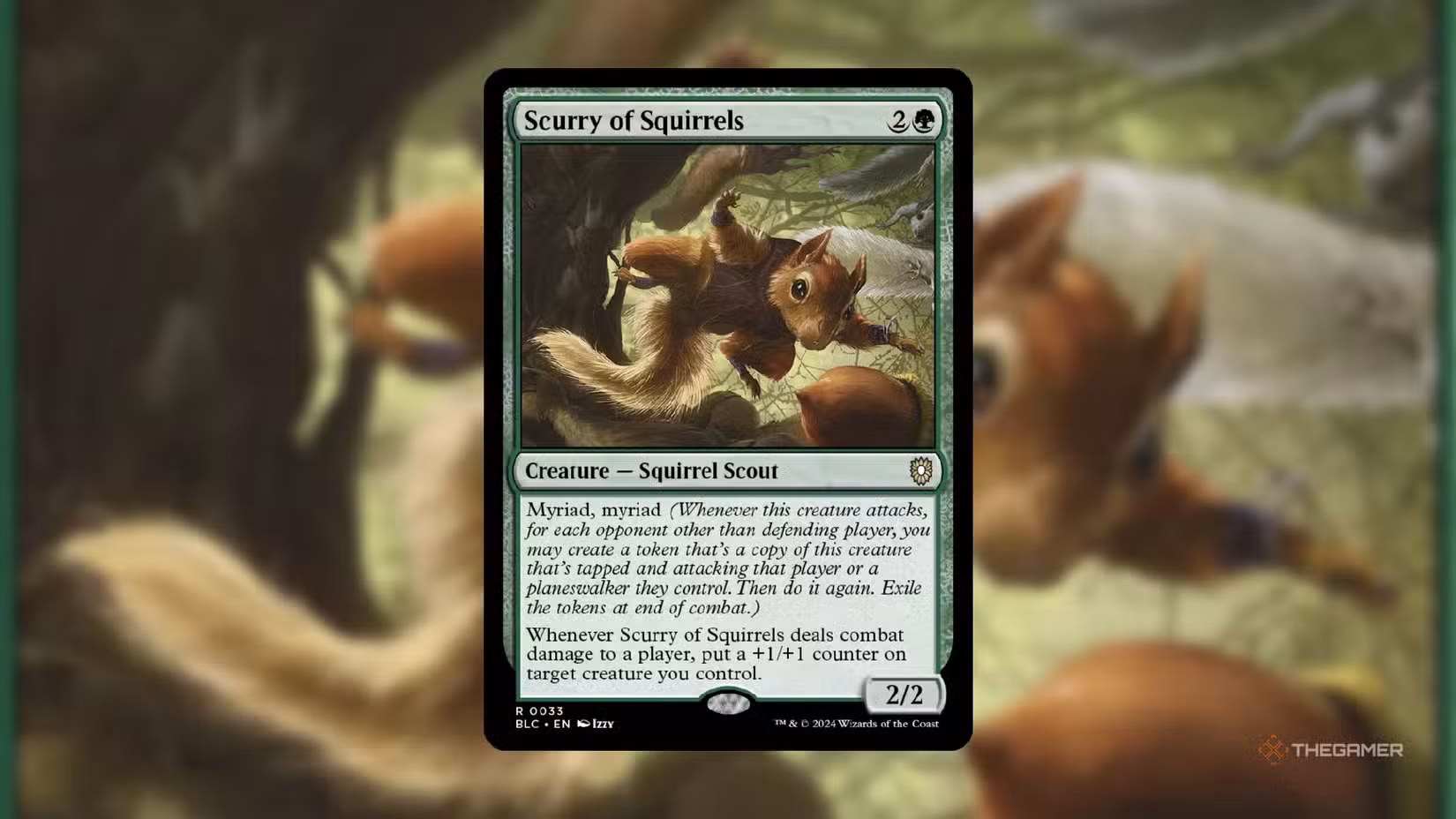 Scurry of Squirrels, creatura centrale per il contatore +1/+1