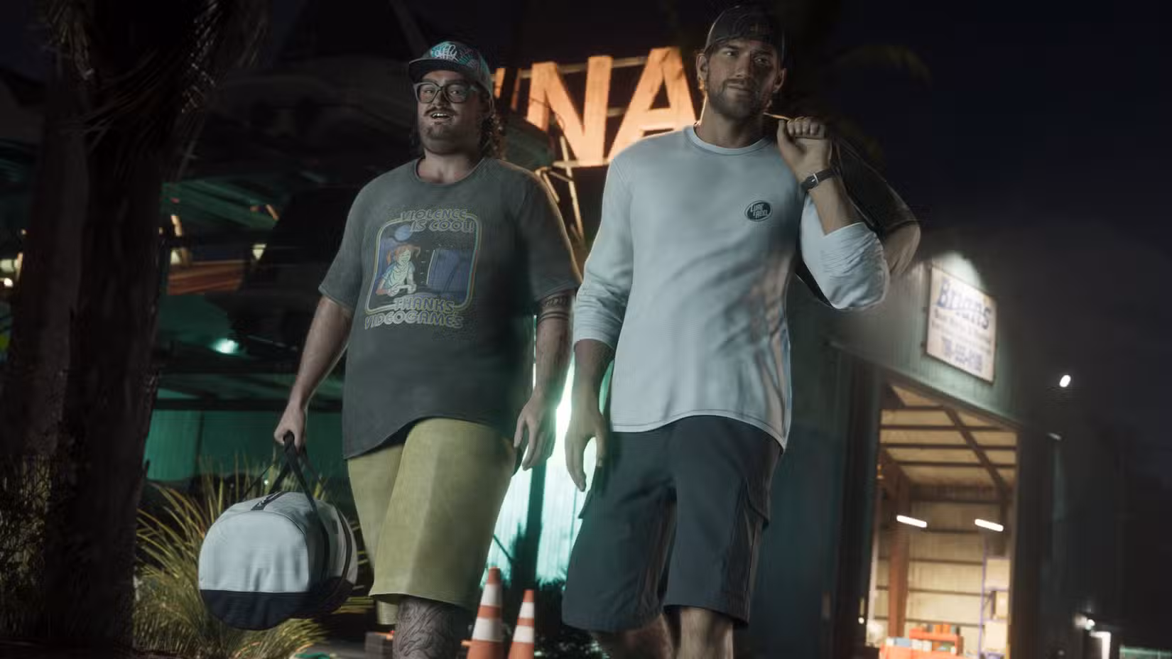 Cal Hampton e Jason in GTA 6 con frame rate limitato