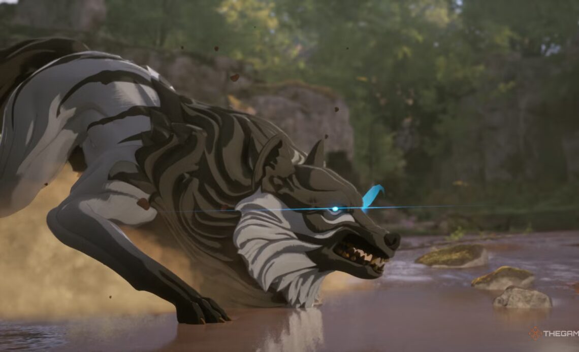 How To Defeat The Dire Wolf Boss Of Horunka In Echoes Of Aincrad