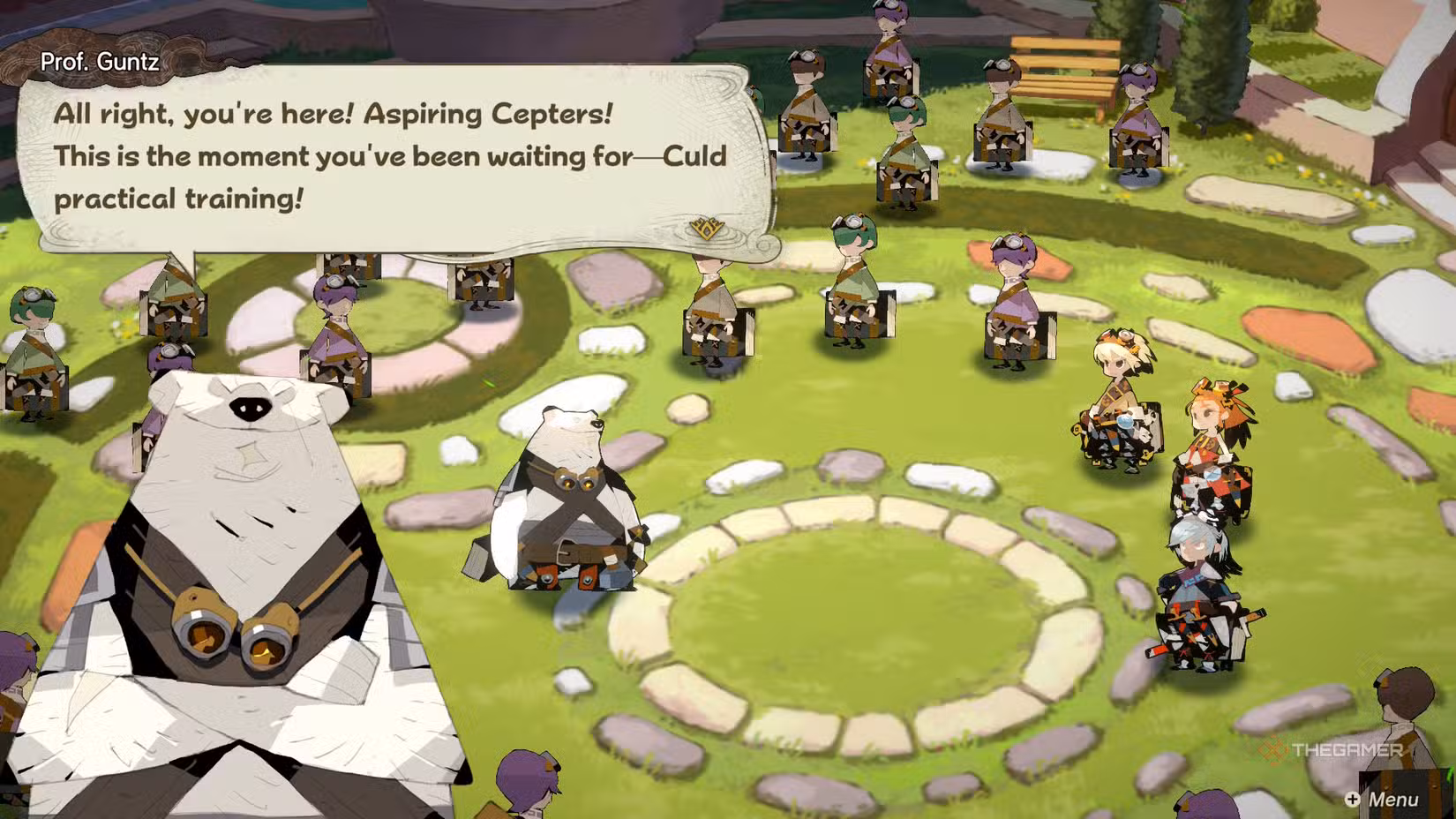 Scena tutorial di Culdcept Begins che mostra una carta oggetto in azione