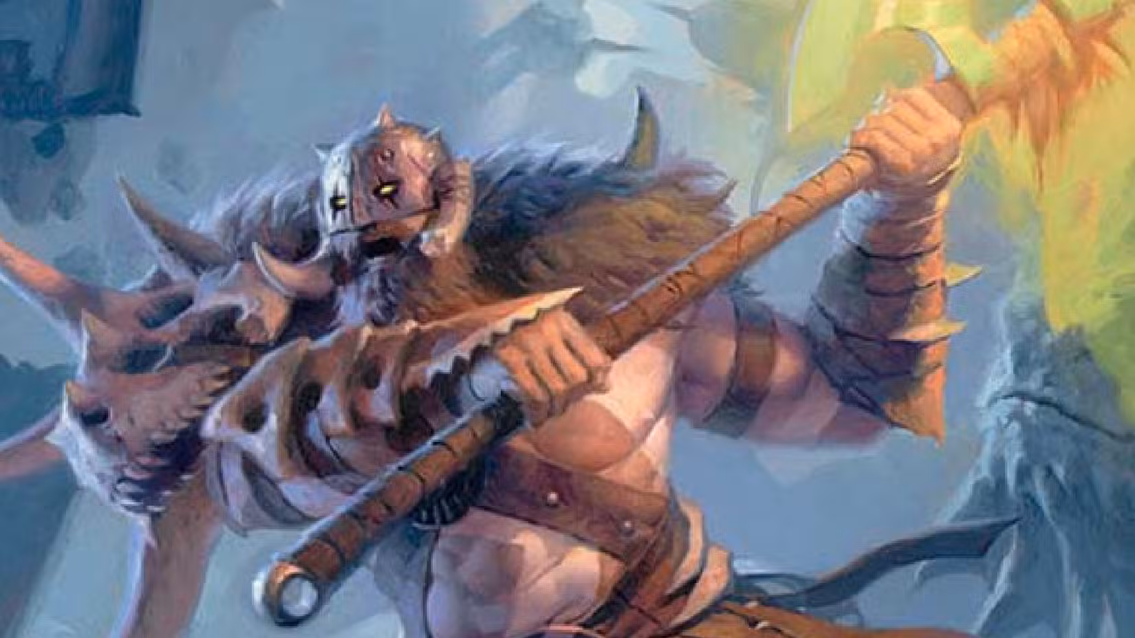 Illustrazione di Garruk, Curse Breaker, da Reality Fracture