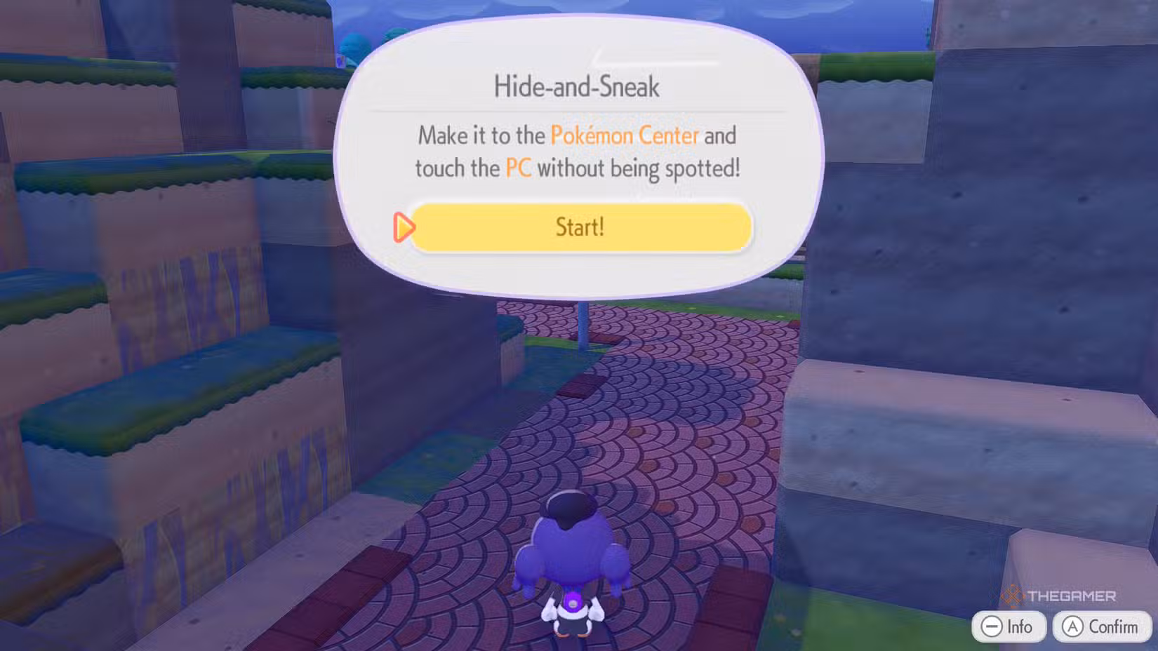 Inizio dell'evento Hide-and-Sneak con Ditto in Pokemon Pokopia
