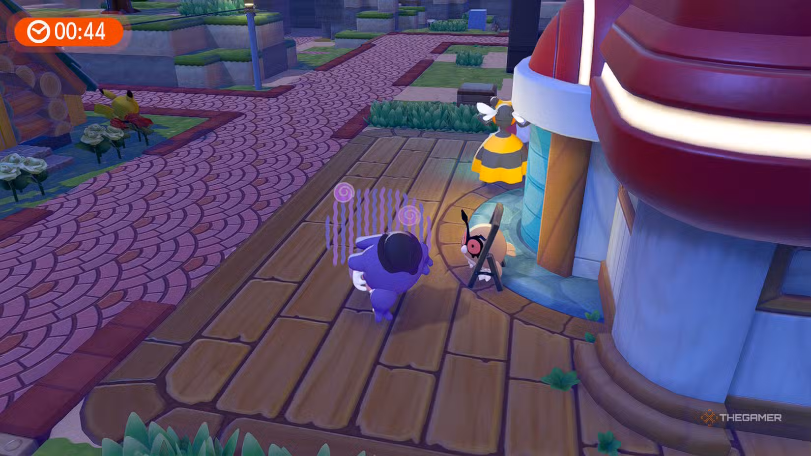 Ditto scoperto da un Pokémon durante l'evento