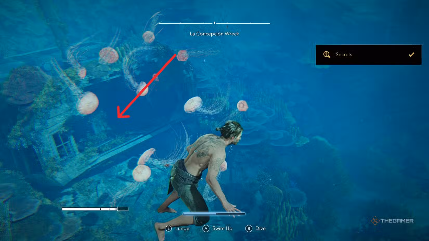 Mappa del relitto La Concepcion dove si trova il Ram Ultimate Plan in Assassin's Creed: Black Flag Resynced