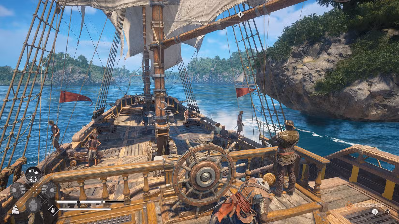 Navigare con la propria nave nel mondo di Assassin's Creed: Black Flag Resynced