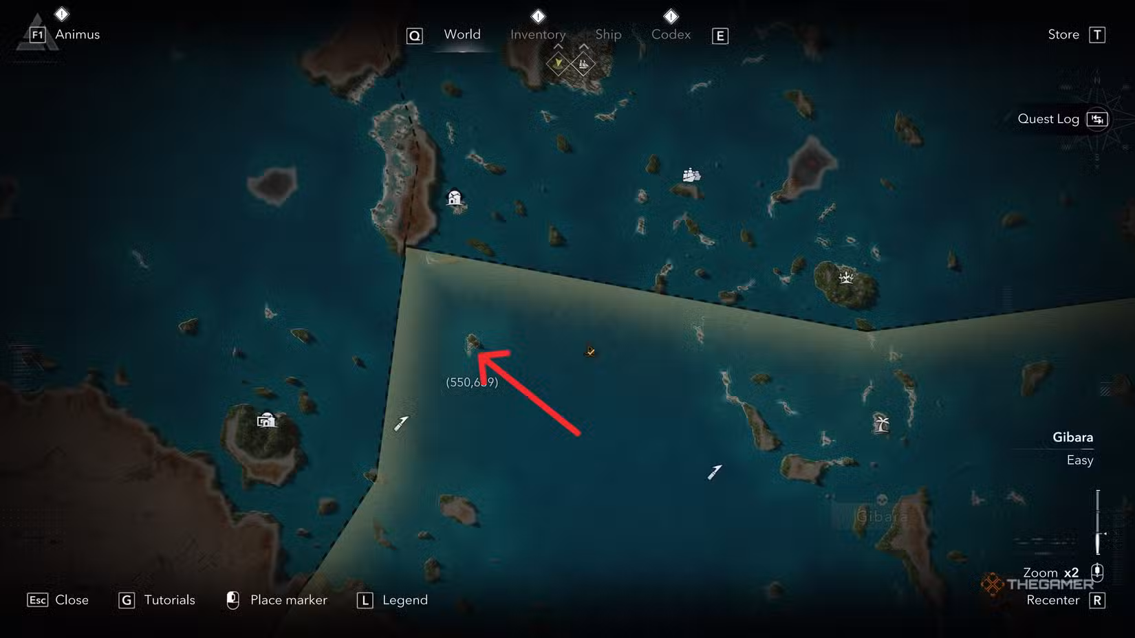 Giocatore che sblocca l'outfit scheletrico per l'equipaggio in Assassin's Creed: Black Flag Resynced