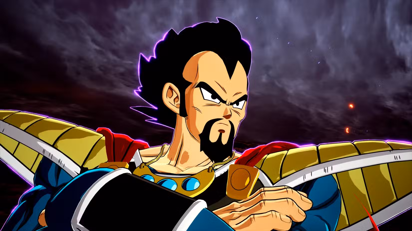 King Vegeta nella versione Super Limit Breaking Neo di Dragon Ball: Sparking Zero