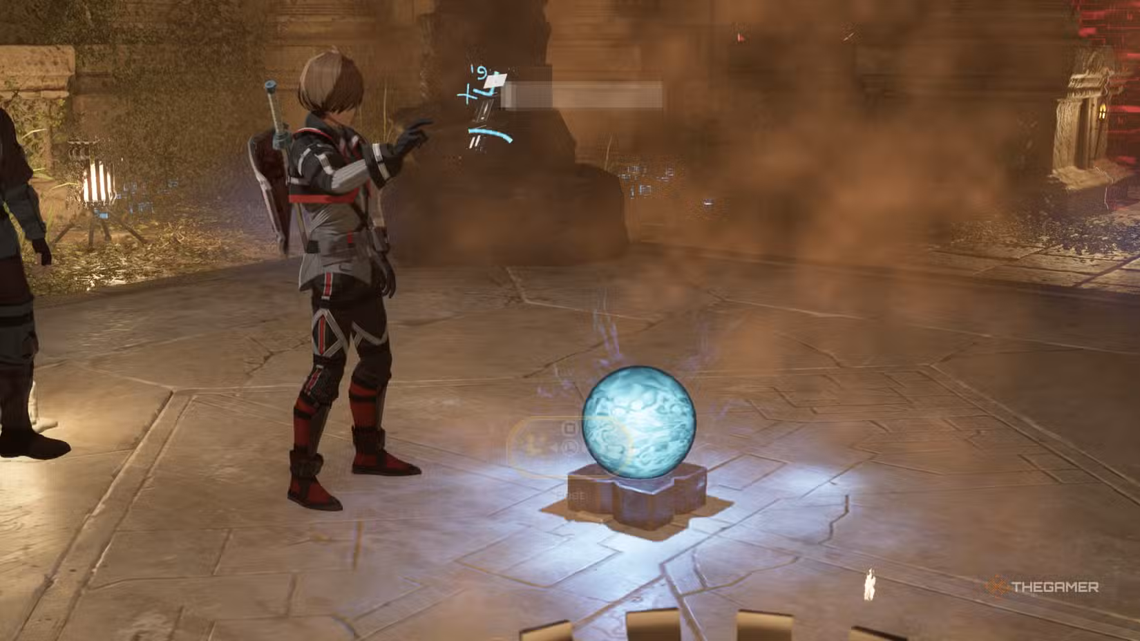 Attivazione di una zona sicura in Echoes of Aincrad