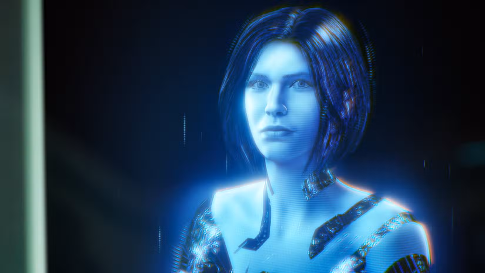 Cortana in Halo Campaign Evolved, appare come ologramma blu