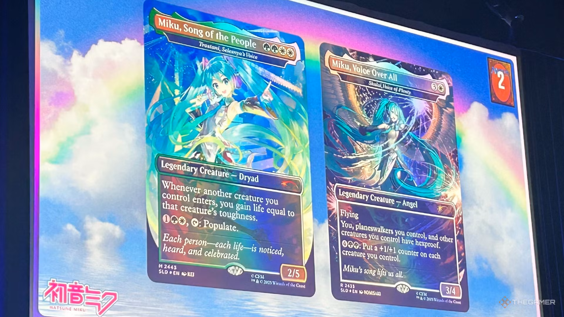 Carte del deck Commander Hatsune Miku rivelate a MagicCon Amsterdam