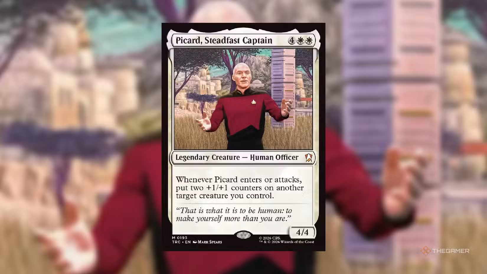 Carta Picard, Steadfast Captain del set Star Trek MTG