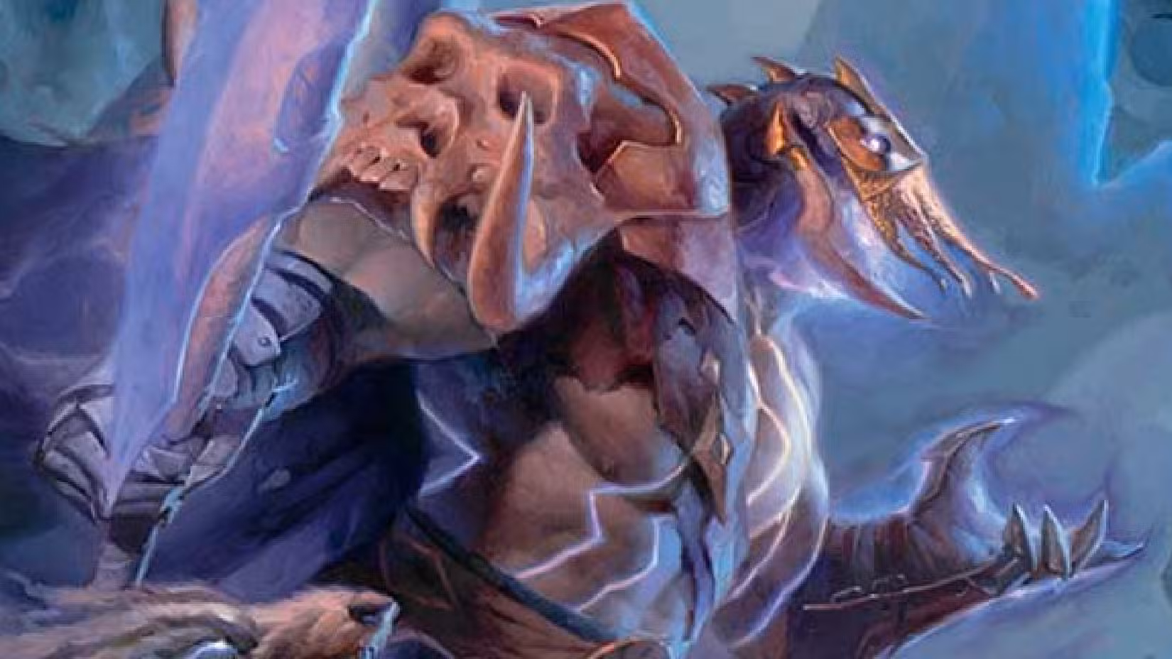 Illustrazione ravvicinata della carta Garruk, Veiled Butcher