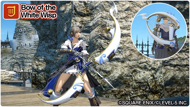 Bow of the White Wisp, arma da Bard