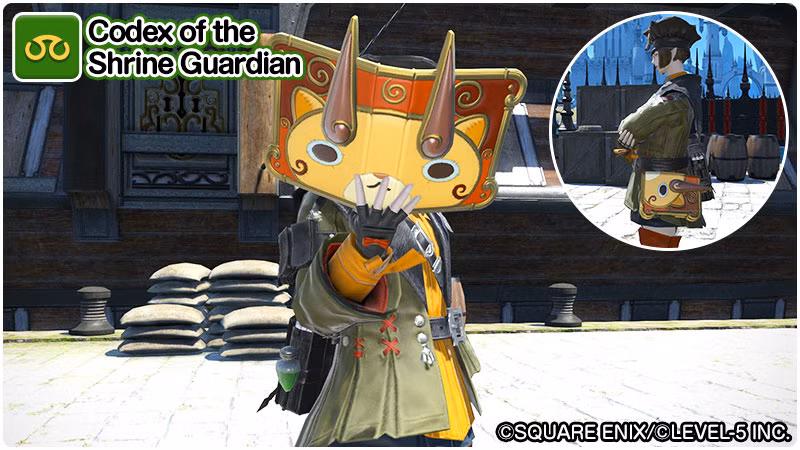 Codex of the Shrine Guardian, arma da Scholar