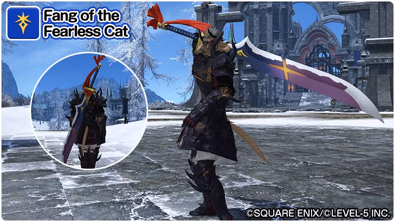 Fang of the Fearless Cat, arma da Dark Knight