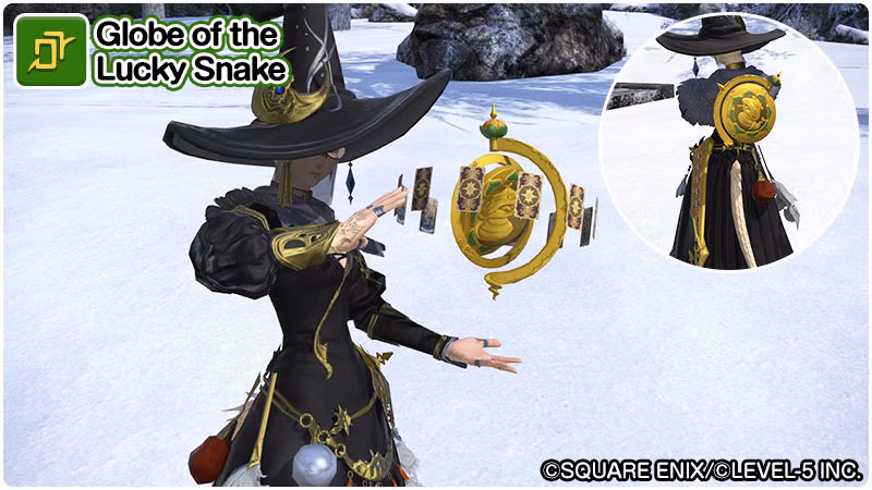 Globe of the Lucky Snake, arma da Astrologian