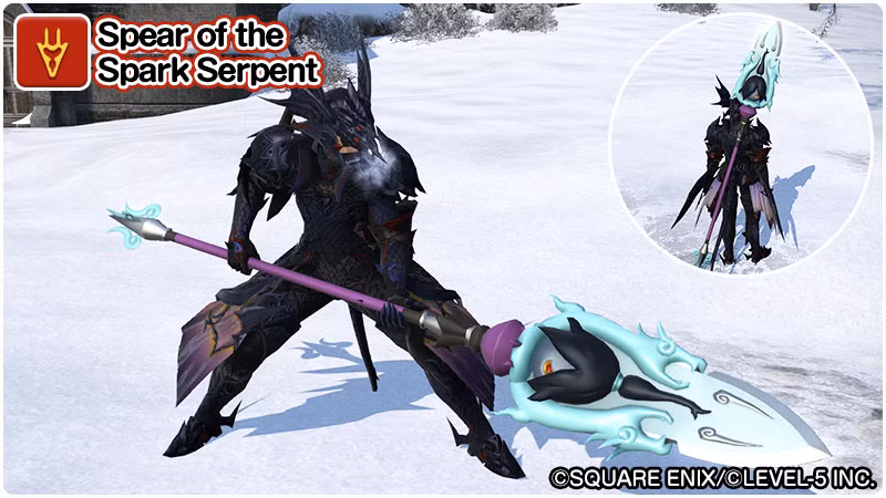Spear of the Spark Serpent, arma da Dragoon
