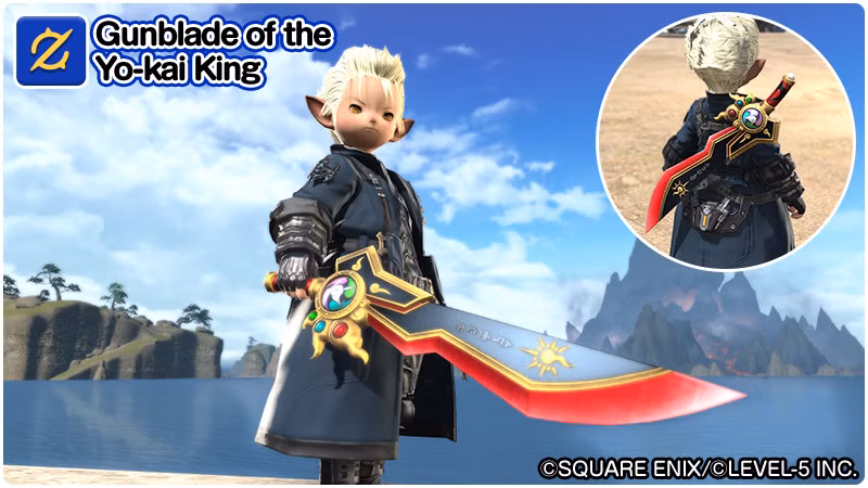 Gunblade of the Yo‑kai King, arma da Gunbreaker