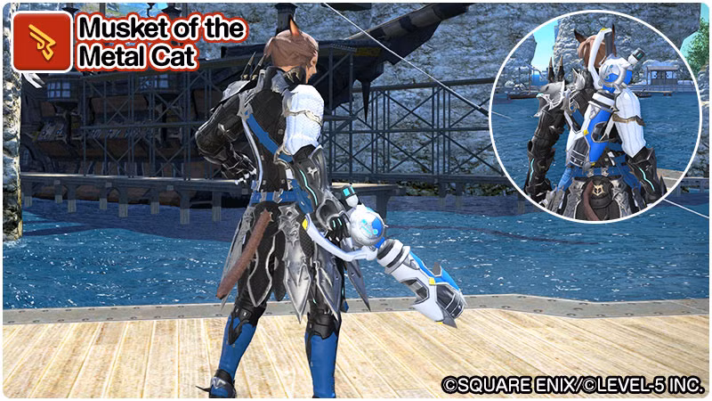 Musket of the Metal Cat, arma da Machinist