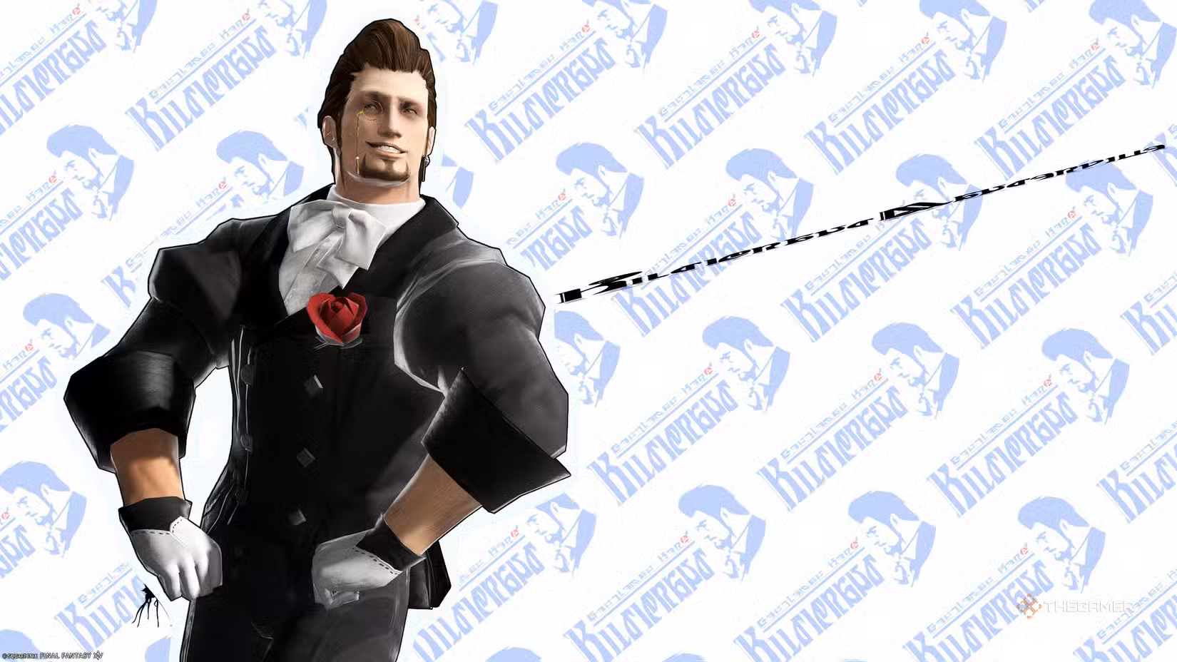 Hildibrand, personaggio comico di Final Fantasy 14, mostrato su Nintendo Switch 2