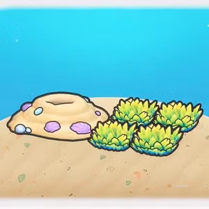 Habitat Sandy Basin Tall Grass in Pokemon Pokopia
